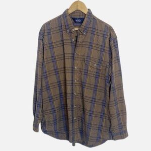 Vintage Woolrich plaid button up shirt